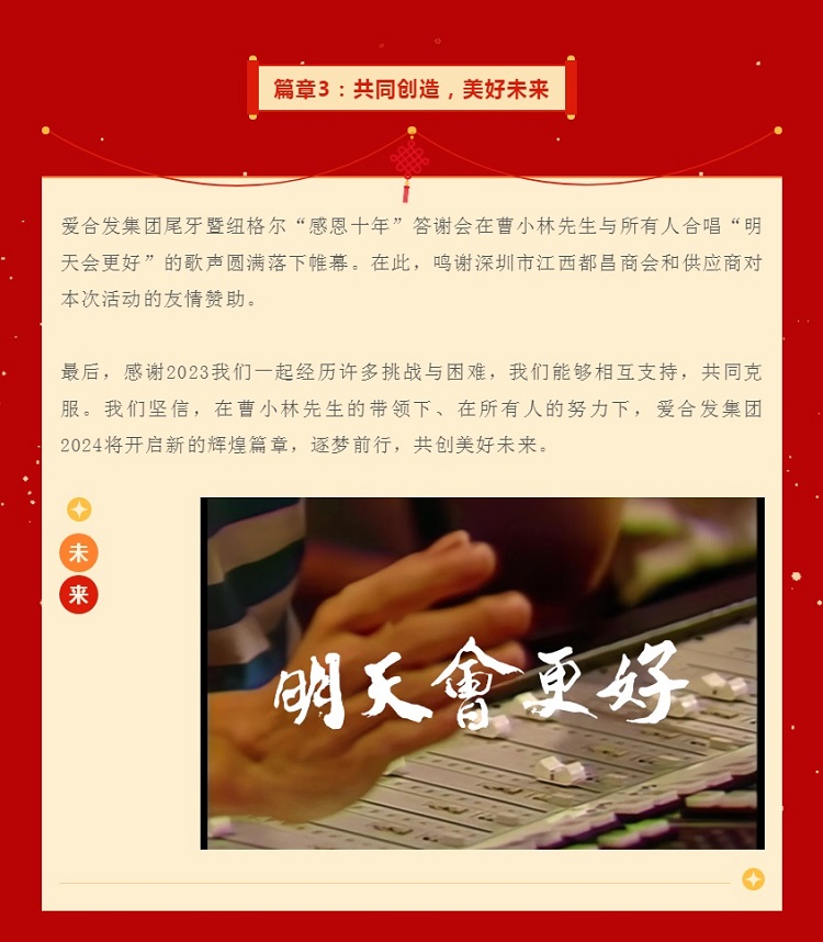 篇章3：共同創(chuàng)造，美好未來